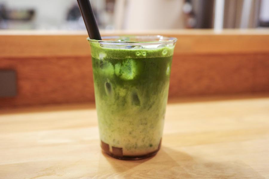 まにまに千休抹茶ラテ